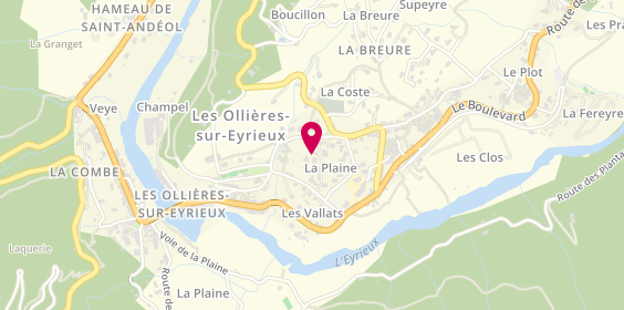 Plan de See Chazal, La Plaine, 07360 Les Ollières-sur-Eyrieux