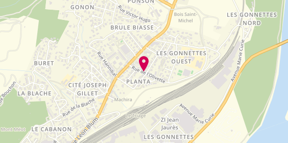 Plan de FEZAI Khaled, 6 Rue de l'Olivette, 07800 La Voulte-sur-Rhône