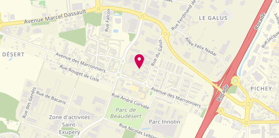 Plan de CTI Fraga Batiment, 77 avenue des Marronniers, 33700 Mérignac