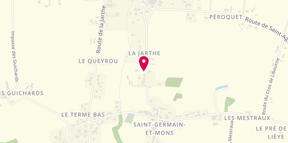 Plan de BARLIER Christian, Jarthes, 24520 Saint-Germain-et-Mons
