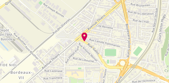 Plan de VM Maconnerie, 11 Rue Galin, 33100 Bordeaux