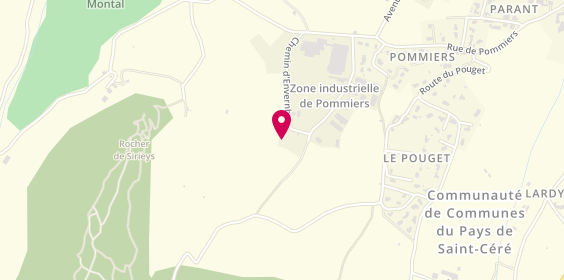 Plan de Asfaux Truel, Zone Industrielle 
Pommiers, 46400 Saint-Céré