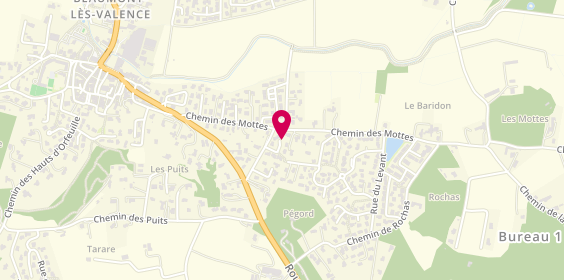Plan de Bayart Eric, 6 Allée Aldebaran, 26760 Beaumont-lès-Valence
