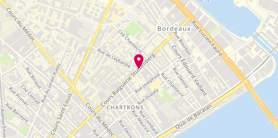 Plan de MOINOT Christophe, 196 Cours Balguerie Stuttenberg, 33300 Bordeaux
