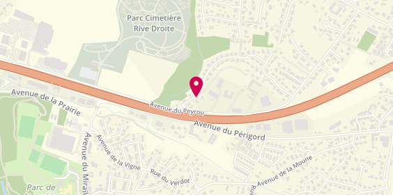 Plan de Messager Maçonnerie, 86 avenue du Peyrou, 33370 Artigues-près-Bordeaux