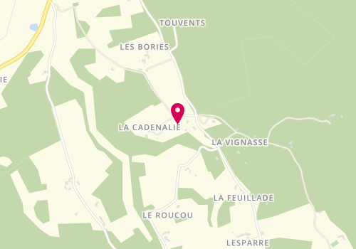 Plan de GRELLETY Michel, Résidence la Cadenelie Lieu-Dit Roucou, 24510 Sainte-Foy-de-Longas