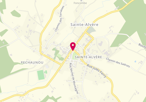 Plan de Priat Thierry, Lieu-Dit Paladouyre, 24510 Sainte-Alvère-Saint-Laurent-les-Bâtons