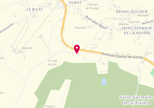 Plan de Sma 33, 3 Route de Pinpin, 33240 Saint-Germain-de-la-Rivière