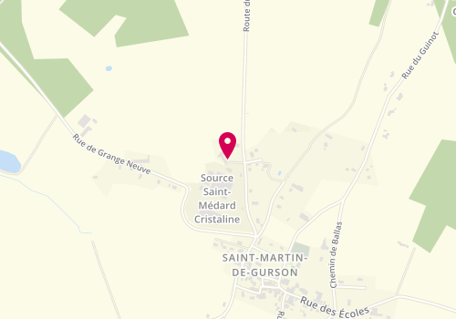 Plan de EI Manchuel Benjamin, 4 Chemin Usine, 24610 Saint-Martin-de-Gurson