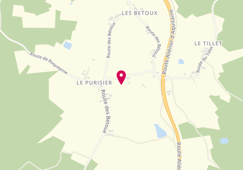 Plan de Dufraisse Alain, Route Bétoux, 24400 Les Lèches