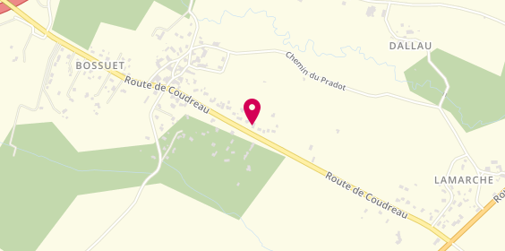 Plan de Delsaut Multi'serv, 115 Route de Coudreau, 33910 Saint-Denis-de-Pile