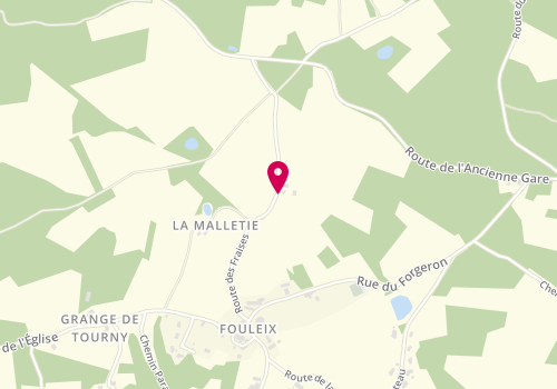 Plan de EI Chambon Jean Luc, 480 Route des Fraises, 24380 Fouleix