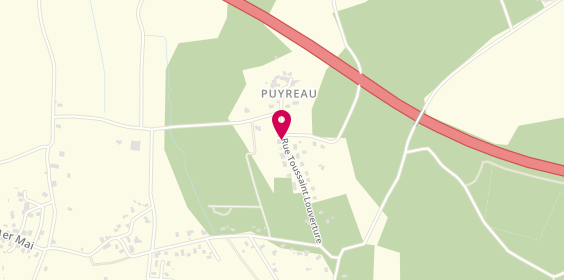 Plan de Hervé-Bati, 15 Rue Toussaint Louverture, 33660 Saint-Sauveur-de-Puynormand