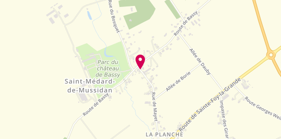 Plan de Asco, 1 Rue Mayet, 24400 Saint-Médard-de-Mussidan
