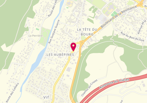 Plan de Mondial Piscine, 4 A Avenue General de Gaulle, 38450 Vif