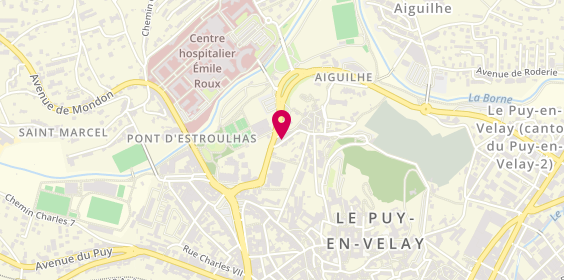 Plan de Mendes Services, 34 Rue Saint Michel, 43000 Aiguilhe