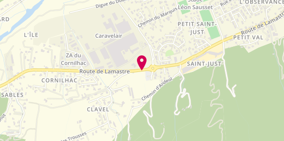 Plan de ISSARTIAL Christophe, 106 Route Lamastre, 07300 Tournon-sur-Rhône