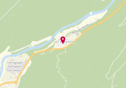 Plan de Thierry Prat, Les Clavaux
61 Route des 6 Vallees, 38220 Livet-et-Gavet