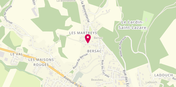 Plan de BATISTA Antonio, 14 Chemin des Gauilles, 24570 Le Lardin-Saint-Lazare