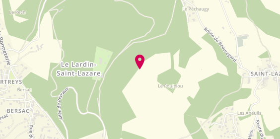Plan de Nicolas Haran Maconnerie, 12 Route de Ladouch, 24570 Le Lardin-Saint-Lazare