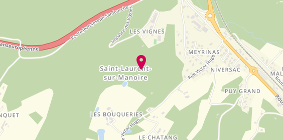 Plan de Batipro 24, Leymarie, 24330 Saint-Laurent-sur-Manoire