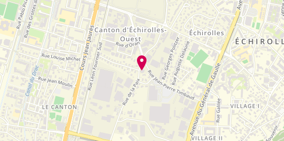 Plan de Etablissements Bousstani, 17 Rue de la Paix, 38130 Échirolles