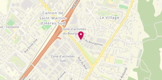 Plan de BCC Maçonnerie, 38 Rue du Bourgamon, 38400 Saint-Martin-d'Hères
