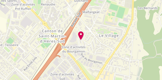Plan de Entreprise de Maconnerie Antunes Da Costa, 38 Rue Jean Cocteau, 38400 Saint-Martin-d'Hères
