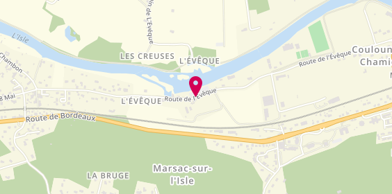 Plan de Bernard et Roussarie, Route Eveque, 24430 Marsac-sur-l'Isle