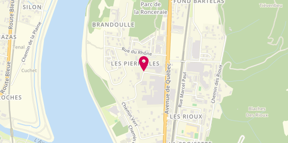 Plan de SAPET Bâtiment, Quartier Les Pierelles 148 Chemin Vert, 26240 Laveyron