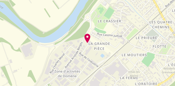 Plan de Cbmg, 7 Rue de la Chantourne, 38420 Domène