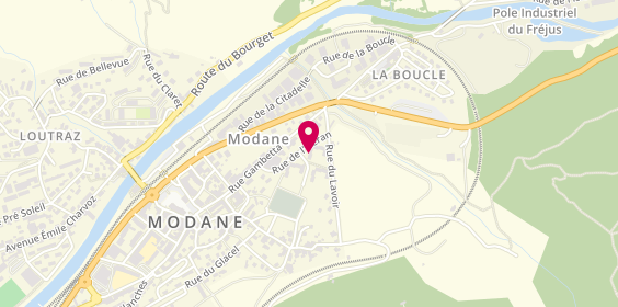 Plan de Entreprise MGC, 153 Rue de l'Iseran, 73500 Modane