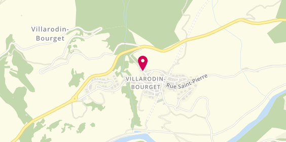 Plan de CHARVOZ Christophe, Bourget Ens la Lauzette 393 Rue Verger, 73500 Villarodin-Bourget