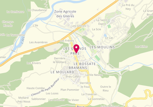 Plan de DAMEVIN Michel, Route de la Fromagerie, 73500 Bramans