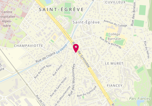Plan de Conception Granit, 3 Rue des Moutonnées, 38120 Saint-Égrève
