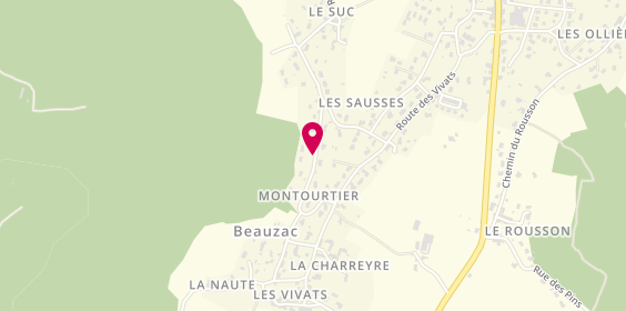 Plan de Dufau Maçonnerie, Montourtier, 43590 Beauzac