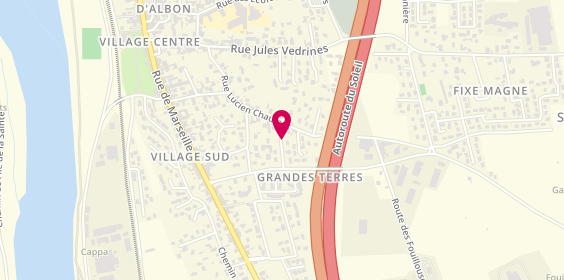 Plan de AVCI Abdullah, 85 Rue Grandes Terres, 26140 Saint-Rambert-d'Albon