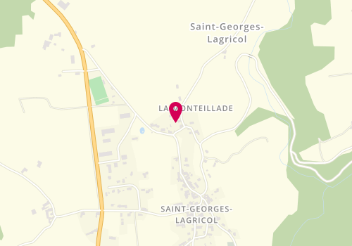 Plan de SANIAL Patrick, La Monteillade, 43500 Saint-Georges-Lagricol