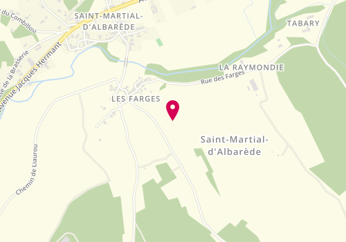 Plan de MARCHIVE Jean, Les Farges, 24160 Saint-Martial-d'Albarède