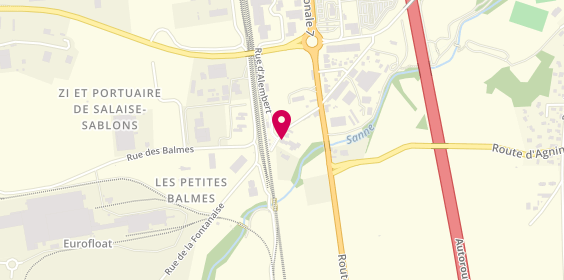 Plan de TCBatiment, 13 Rue Pierre Semard, 38150 Salaise-sur-Sanne