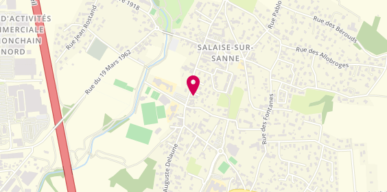 Plan de SIMONUTTI Daniel, 7 impasse Jean Macé, 38150 Salaise-sur-Sanne