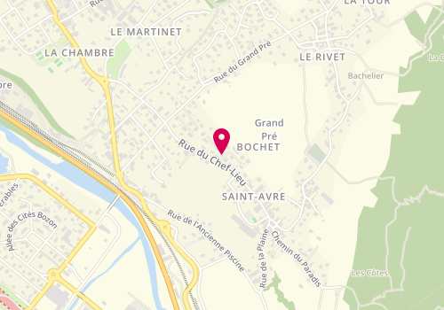 Plan de Tomassi frères, 31 impasse Bochet, 73130 Saint-Avre