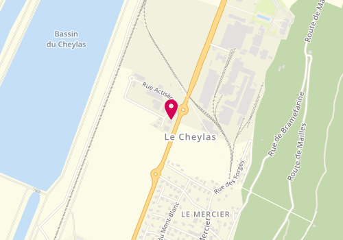 Plan de Cheminées Castan, Rue Actisere, 38570 Le Cheylas