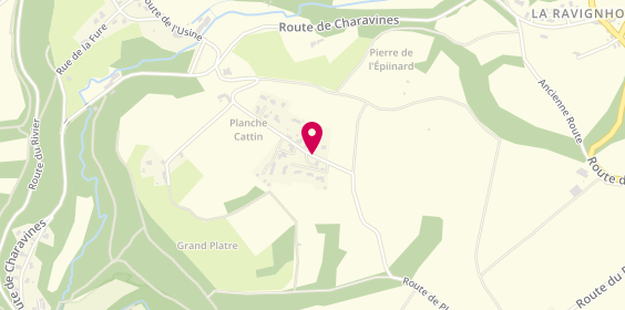 Plan de Annequin Frères, 560 Route Planche Cattin, 38140 Saint-Blaise-du-Buis