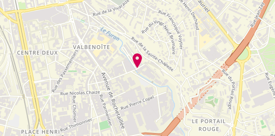 Plan de Devret Chapes, 41 Rue Mouliniers, 42100 Saint-Étienne