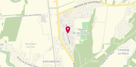 Plan de Entreprise NBTP, Lot. Le parc de Varambon, 38370 Saint-Clair-du-Rhône