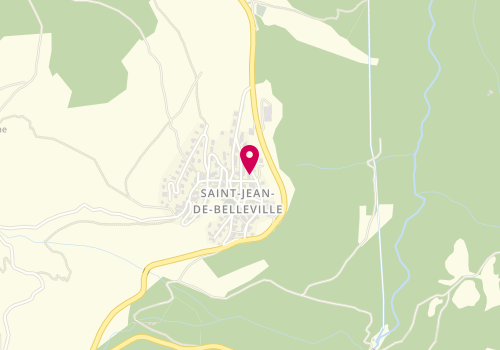 Plan de Maconnerie Bellevilloise, Saint Martin de Belleville Place Slalom Saint Martin de Belleville, 73440 Les Belleville