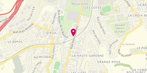 Plan de Maçonnerie Habib Fils, 84 Rue Pétin Gaudet, 42400 Saint-Chamond
