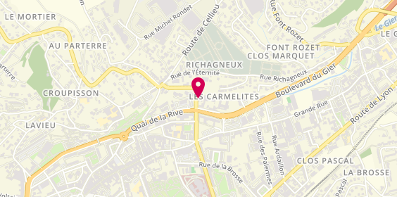 Plan de Lyonnet Marie France, 10 Rue Rive, 42400 Saint-Chamond