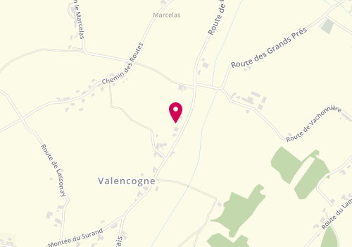 Plan de Guinet Collet Beillon, 38 Route du Marais, 38730 Valencogne